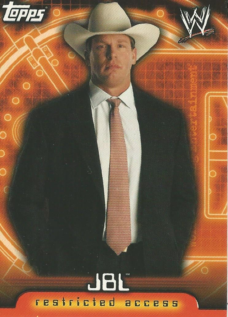 WWE Topps Insider 2006 Trading Cards US JBL No.45