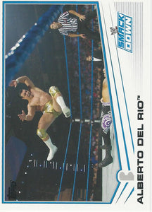 WWE Topps 2013 Trading Cards Alberto Del Rio No.45