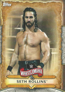 WWE Topps Road to Wrestlemania 2020 Trading Cards Seth Rollins WM-45
