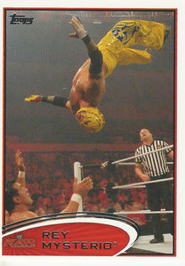 WWE Topps 2012 Trading Card Rey Mysterio No.45