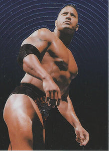 WWF Smackdown Chrome 1999 Trading Card The Rock No.45
