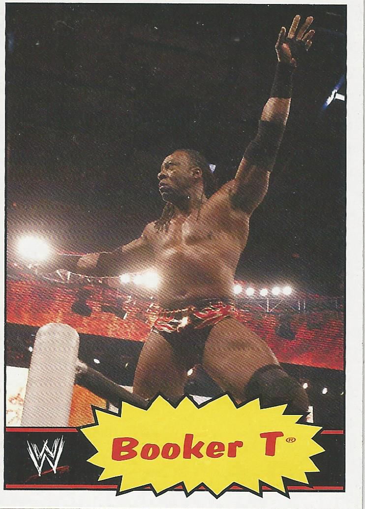 WWE Topps Heritage 2012 Trading Cards Booker T No.45