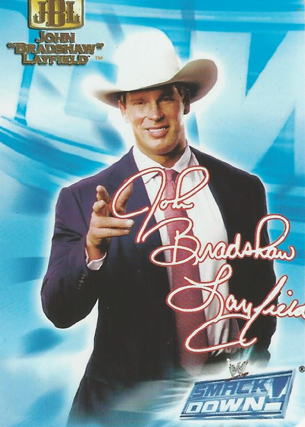 WWE Smackdown 2004 Tesla Trading Cards JBL No.45