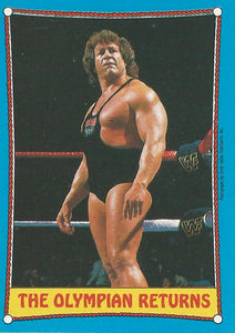 Topps WWF Wrestling Trading Cards 1987 Ken Patera No.45