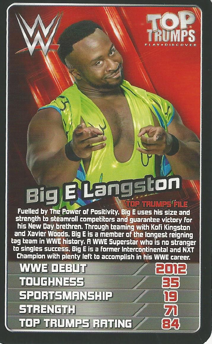 WWE Top Trumps 2018 Big E