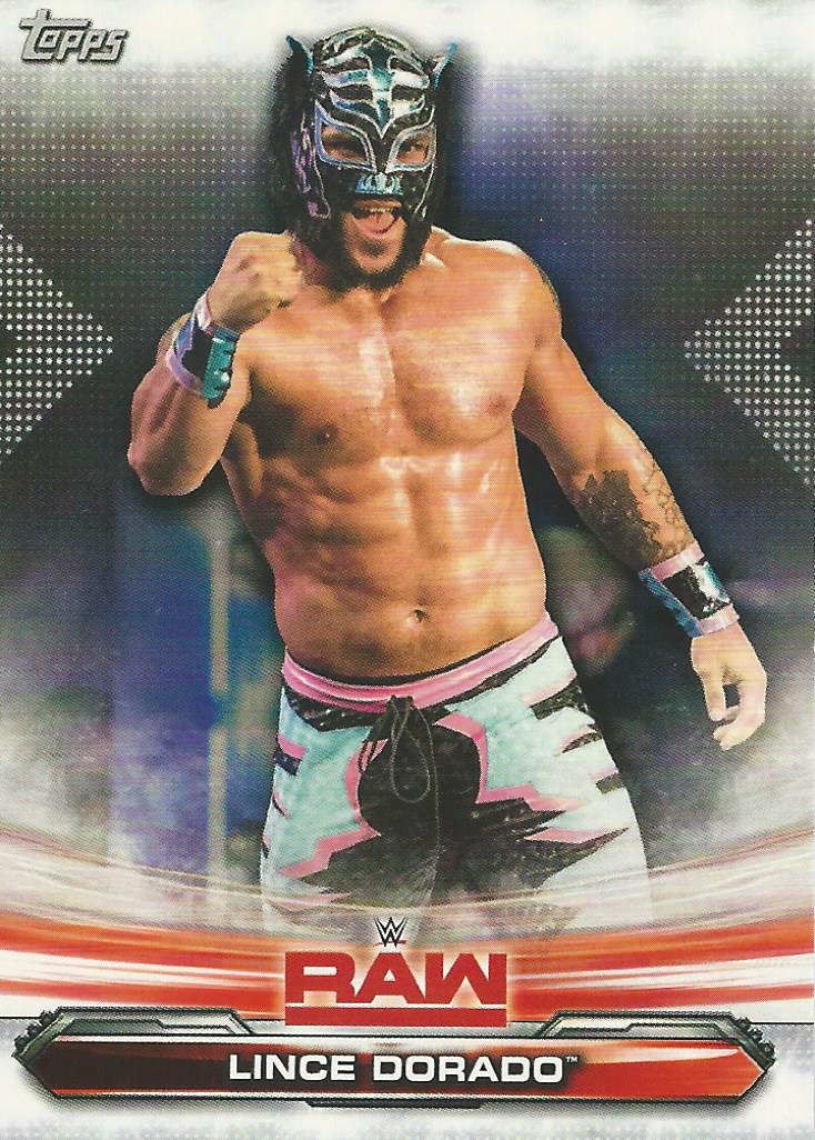 WWE Topps Raw 2019 Trading Card Lince Dorado No.45