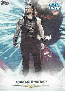 WWE Topps Undisputed 2020 Trading Card Roman Reigns No.45