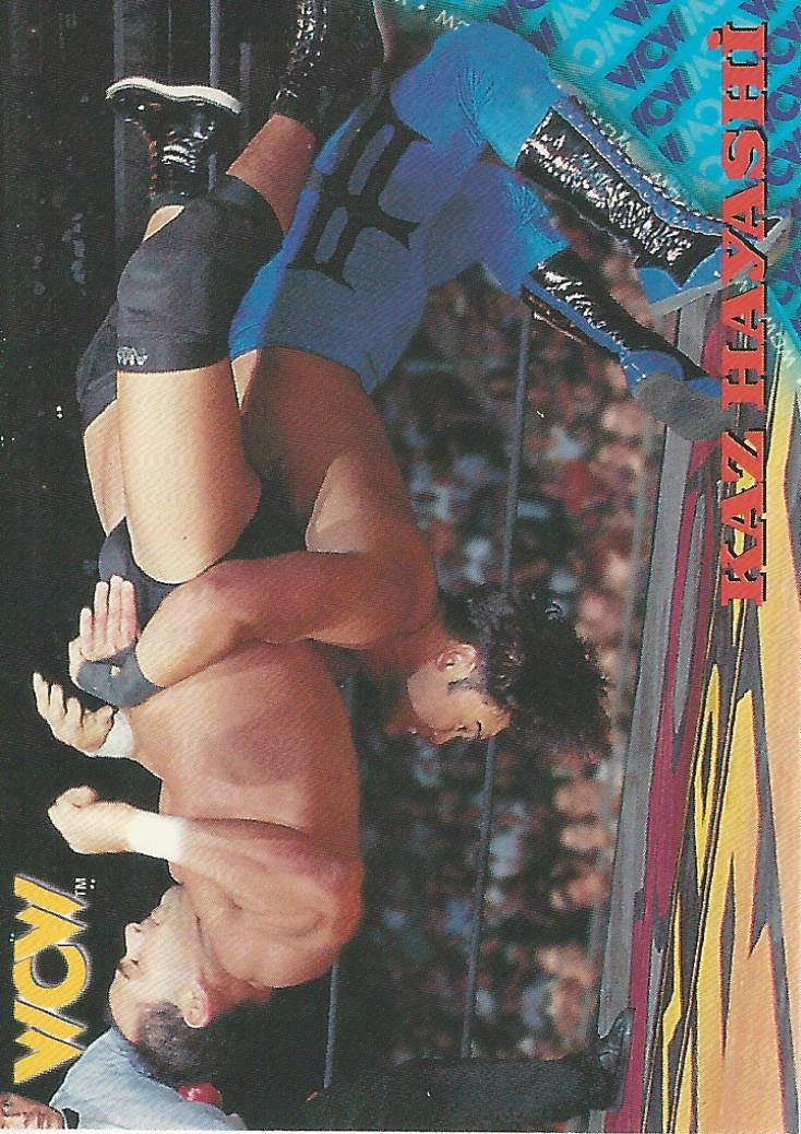 WCW/NWO Topps 1998 Trading Card Kaz Hayashi No.45