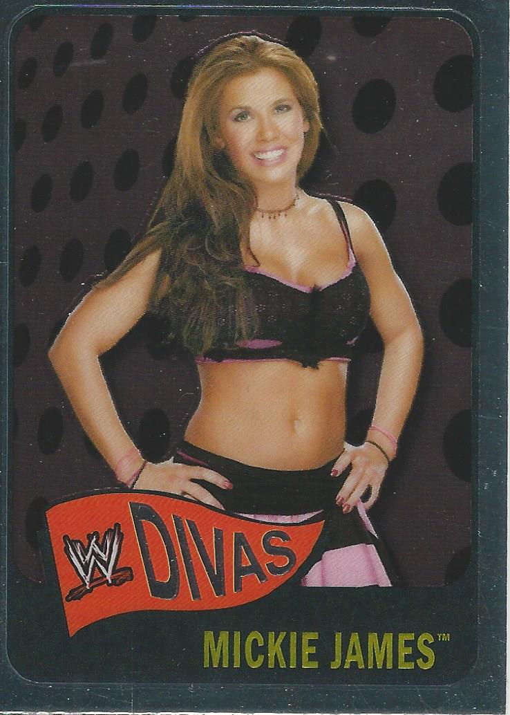 WWE Topps Chrome Heritage 2006 Trading Cards Mickie James No.58