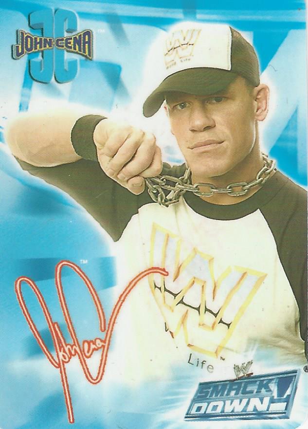 WWE Smackdown 2004 Tesla Trading Cards John Cena No.46