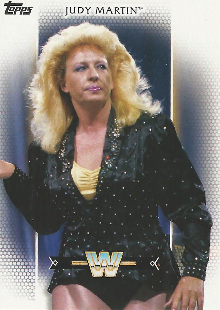 WWE Topps Women Division 2017 Trading Card Judy Martin R46