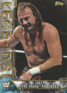 WWE Topps Legends 2017 Trading Card Jake the Snake Roberts No.46
