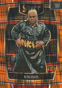 WWE Panini Select Trading Cards 2022 Rikishi No.46 Orange Flash