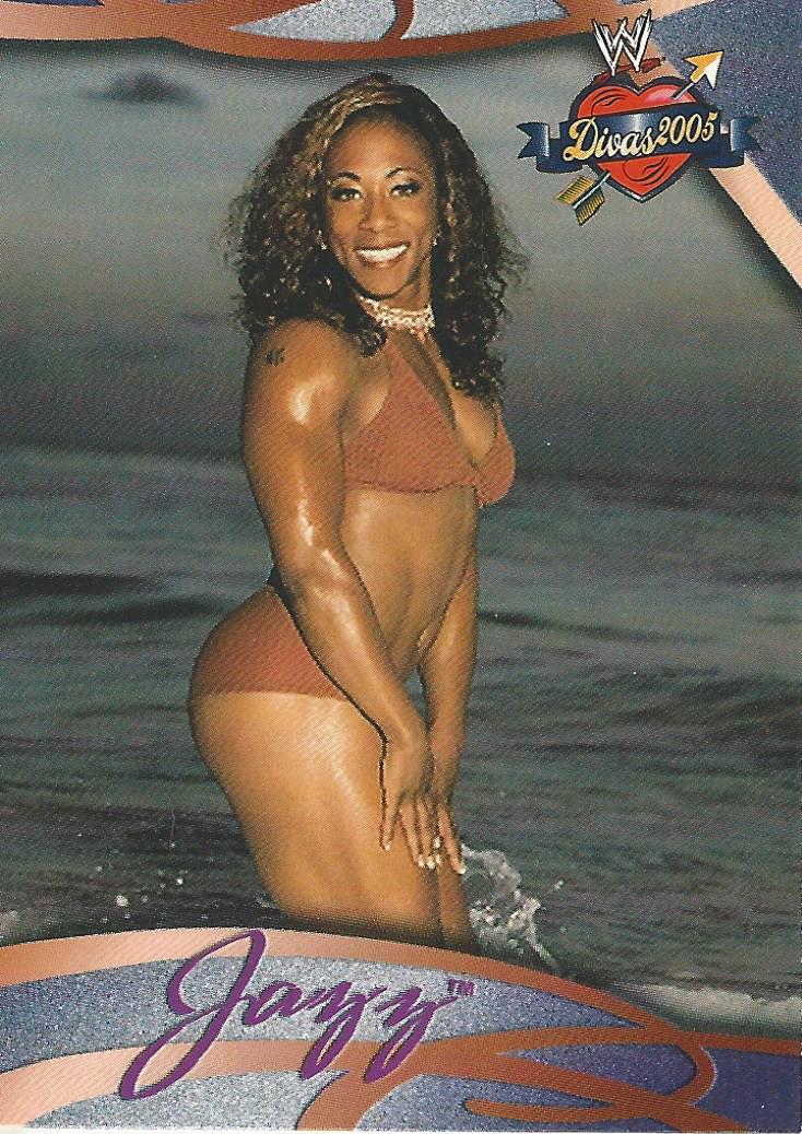 WWE Fleer Divas 2005 Trading Card Jazz No.46