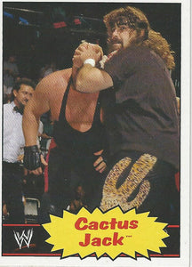 WWE Topps Heritage 2012 Trading Cards Cactus Jack No.46
