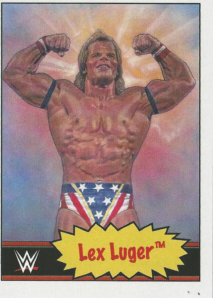 WWE Topps Living Set Trading Cards 2021 Lex Luger No.46
