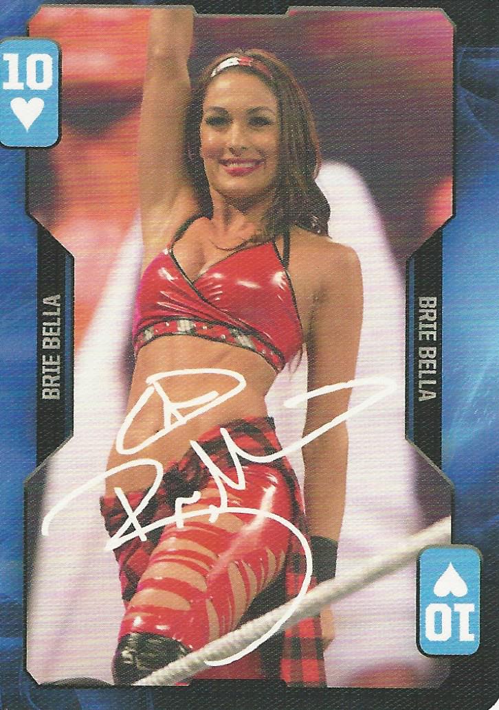 WWE Evolution Playing Cards 2019 Brie Bella