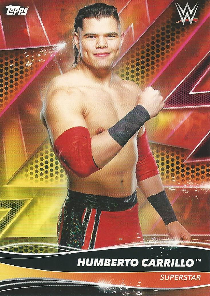 Topps WWE Superstars 2021 Trading Cards Humberto Carrillo No.46