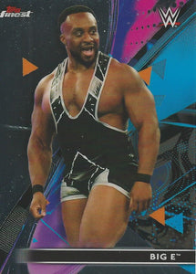 WWE Topps Finest 2021 Trading Cards Big E No.46