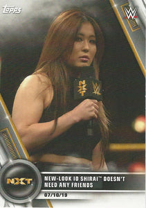 WWE Topps Women Division 2020 Trading Cards IO Shiari No.46