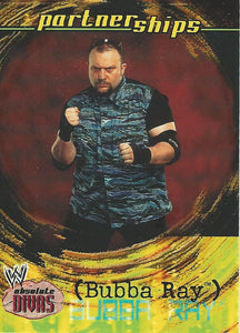 WWE Fleer Absolute Divas Trading Card 2002 Bubba Ray Dudley No.46
