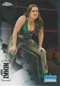 WWE Topps Chrome 2020 Trading Cards Nikki Cross No.46