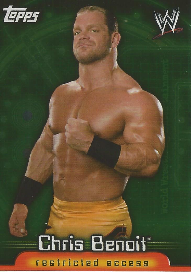 WWE Topps Insider 2006 Trading Card Chris Benoit No.46