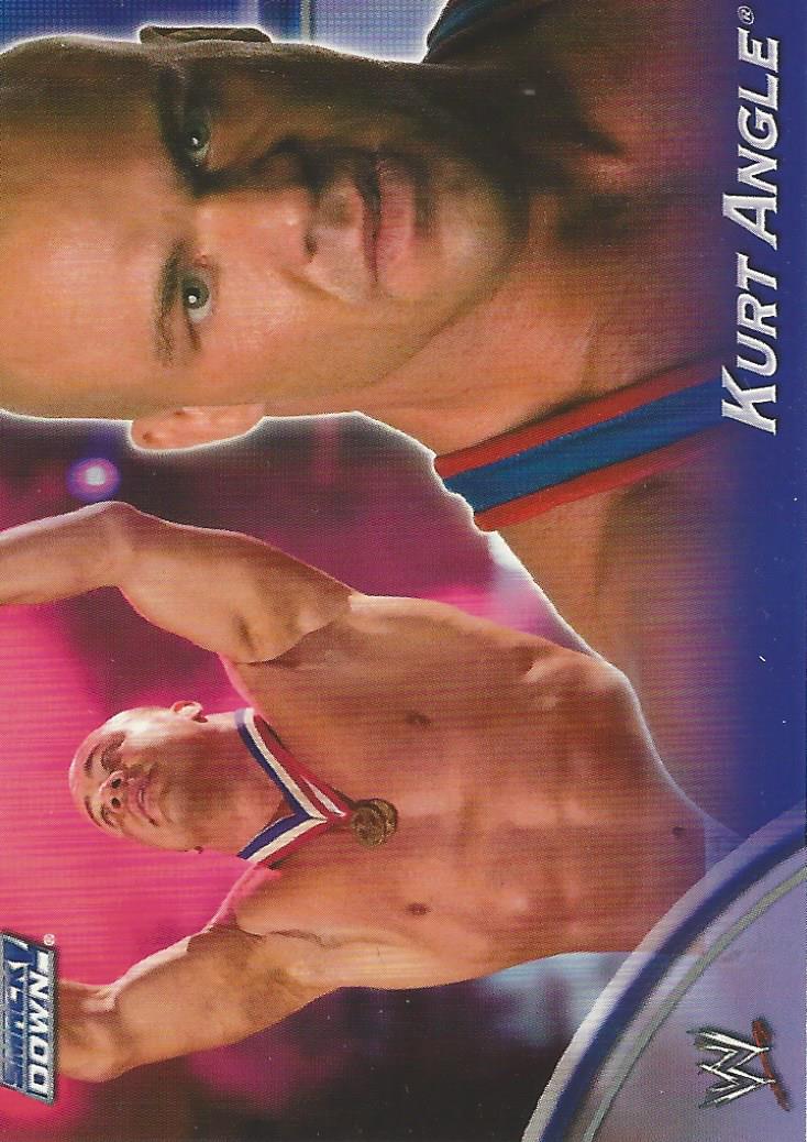 WWE Topps Apocalypse 2004 Trading Card Kurt Angle P3