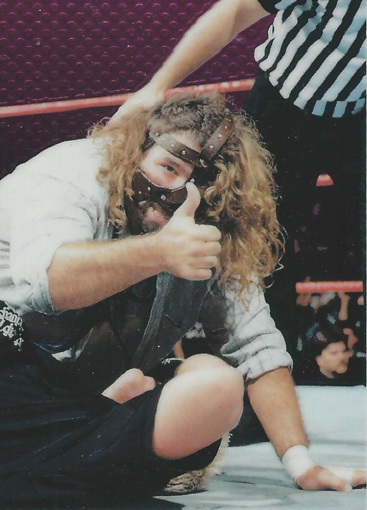 WWF Smackdown Chrome 1999 Trading Card Mankind No.46