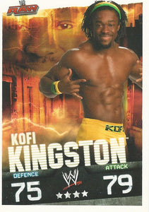 WWE Topps Slam Attax Evolution 2010 Trading Cards Kofi Kingston No.47