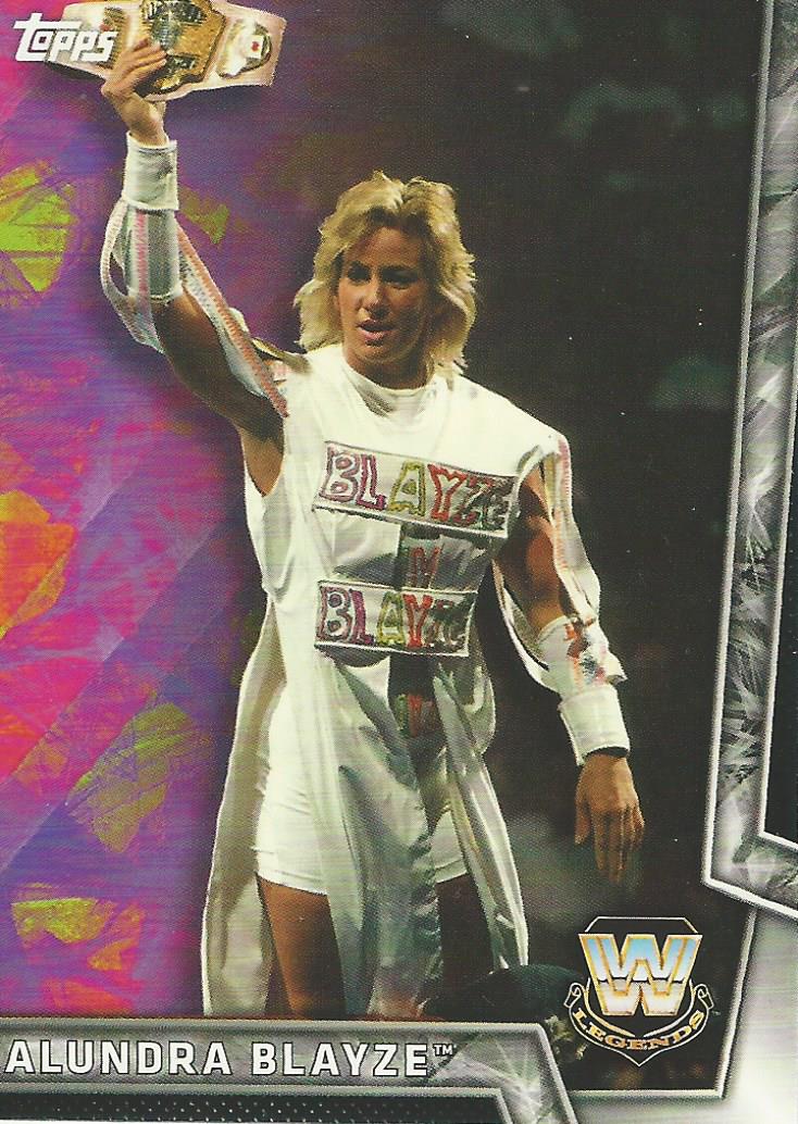 WWE Topps Women Division 2018 Trading Cards Alundra Blayze No.47