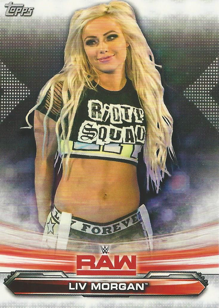 WWE Topps Raw 2019 Trading Card Liv Morgan No.47