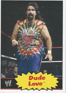 WWE Topps Heritage 2012 Trading Cards Dude Love No.47