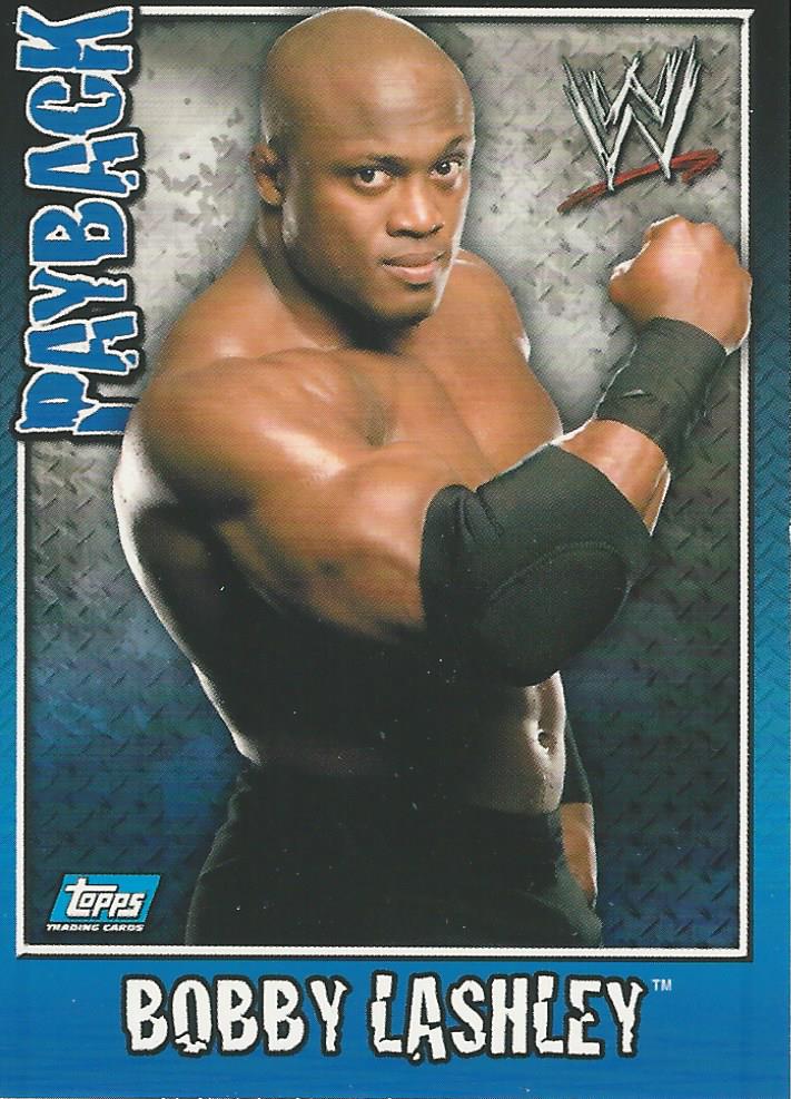WWE Topps Payback 2006 Trading Card Bobby Lashley No.47
