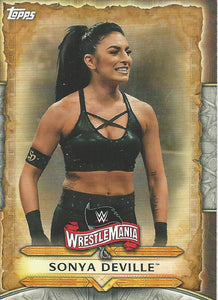 WWE Topps Road to Wrestlemania 2020 Trading Cards Sonya Deville WM-47
