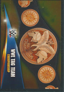 WWE Topps Slam Attax Rivals 2014 Trading Card Tag Team Championship No.47