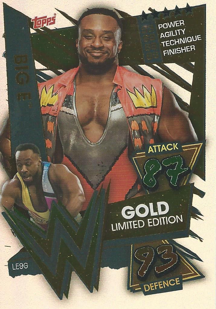 WWE Topps Slam Attax 2021 Trading Card Big E LE9G