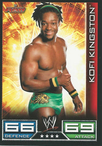 WWE Topps Slam Attax 2008 Trading Cards Kofi Kingston No.47