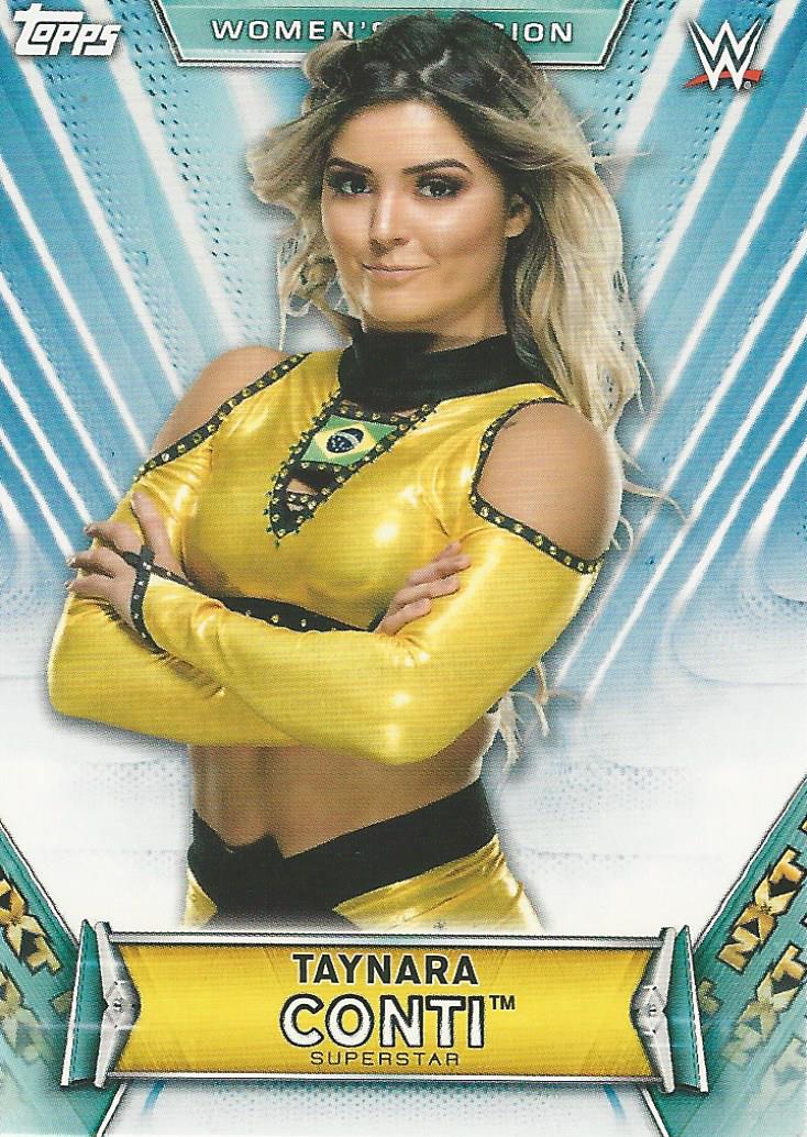WWE Topps Women Division 2019 Trading Card Taynara Conti No.47