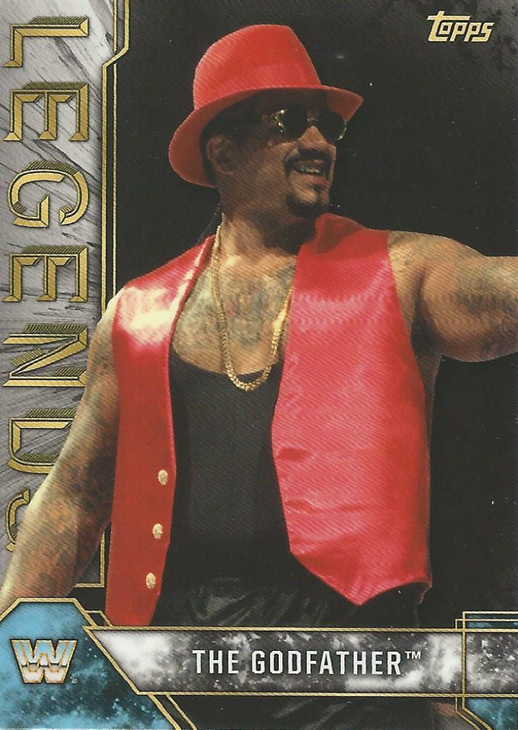 WWE Topps Legends 2017 Trading Card Godfather No.47