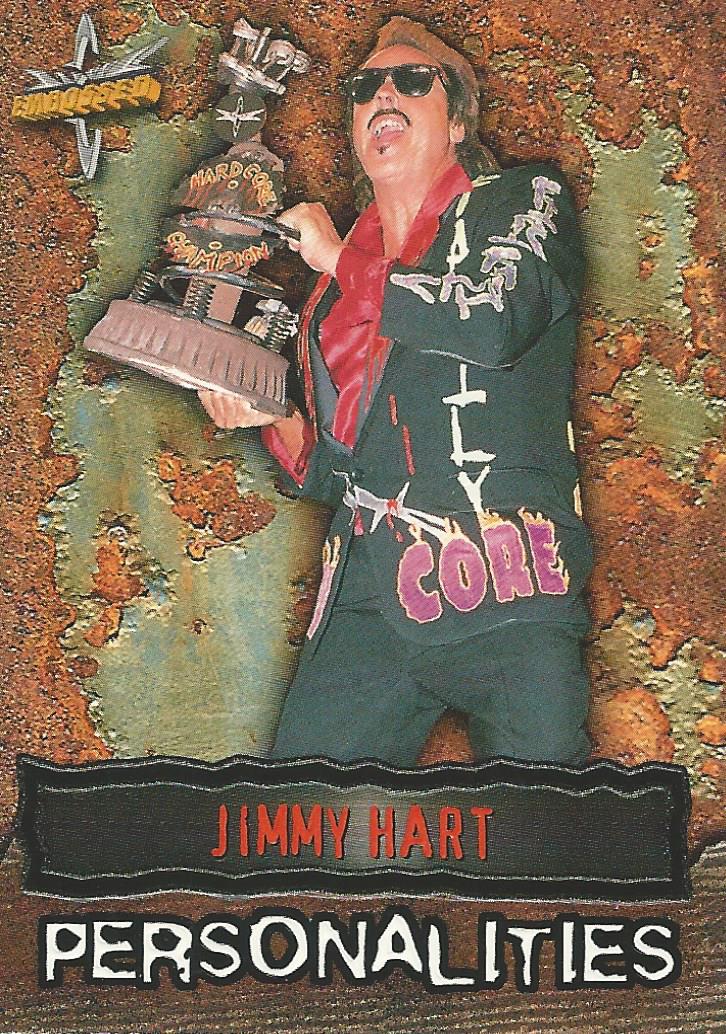 WCW Topps Embossed Trading Cards 1999 Jimmy Hart No.47