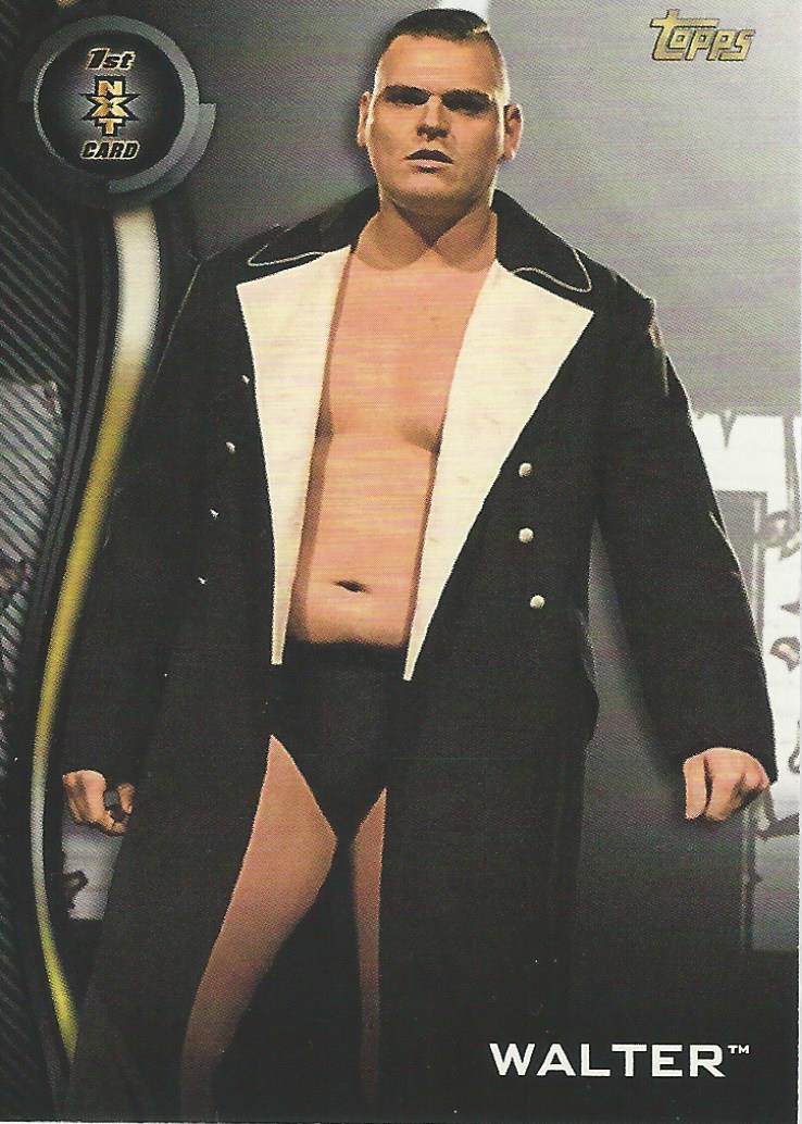 WWE Topps NXT 2019 Trading Cards Walter No.47