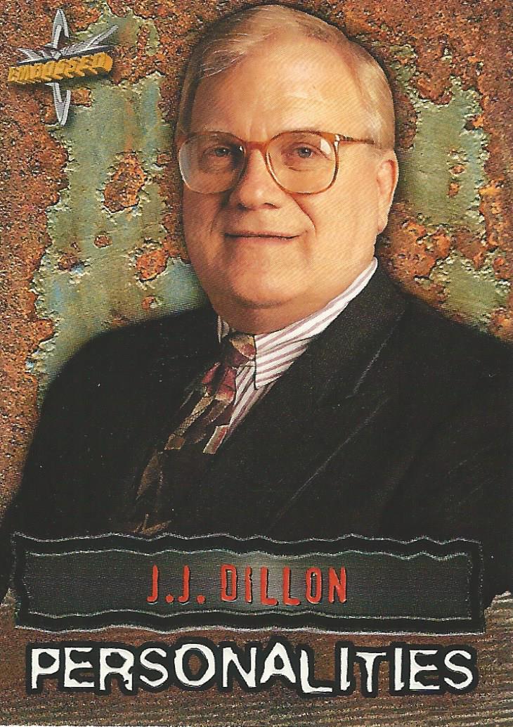 WCW Topps Embossed Trading Cards 1999 J.J Dillion No.48