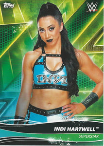 Topps WWE Superstars 2021 Trading Cards Indi Hartwell No.48