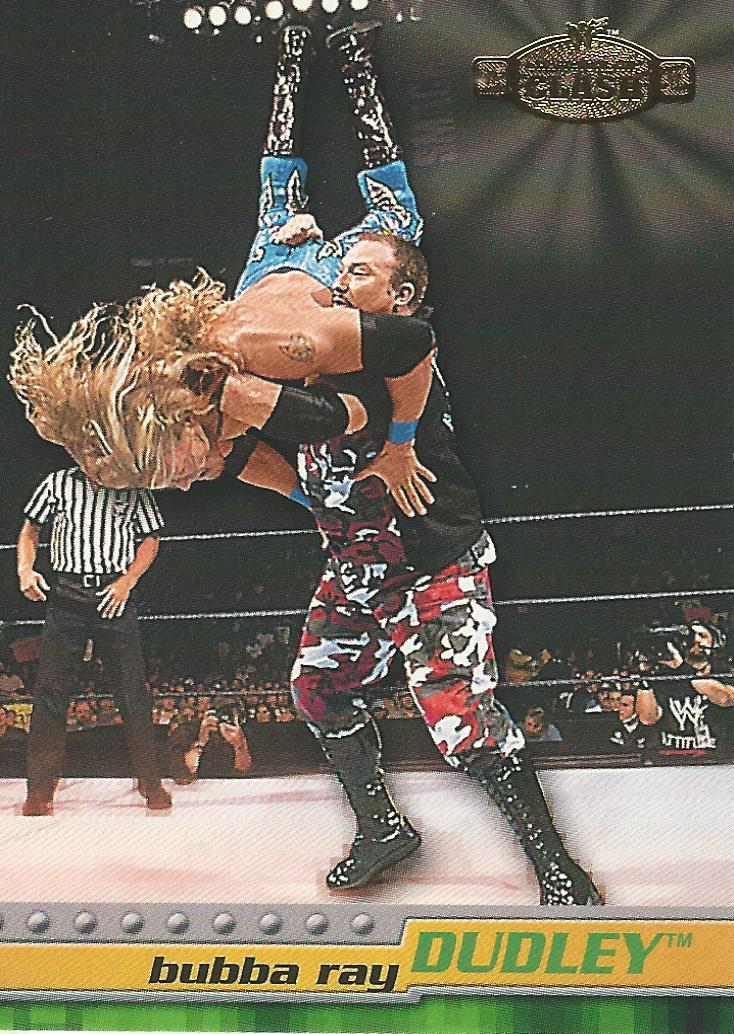 WWF Fleer Championship Clash 2001 Trading Card Bubba Ray Dudley No.38