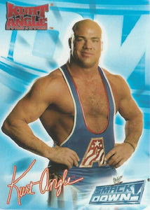 WWE Smackdown 2004 Tesla Trading Cards Kurt Angle No.48