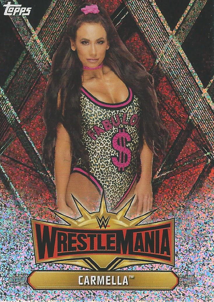 WWE Topps Champions 2019 Trading Cards Carmella WM-48
