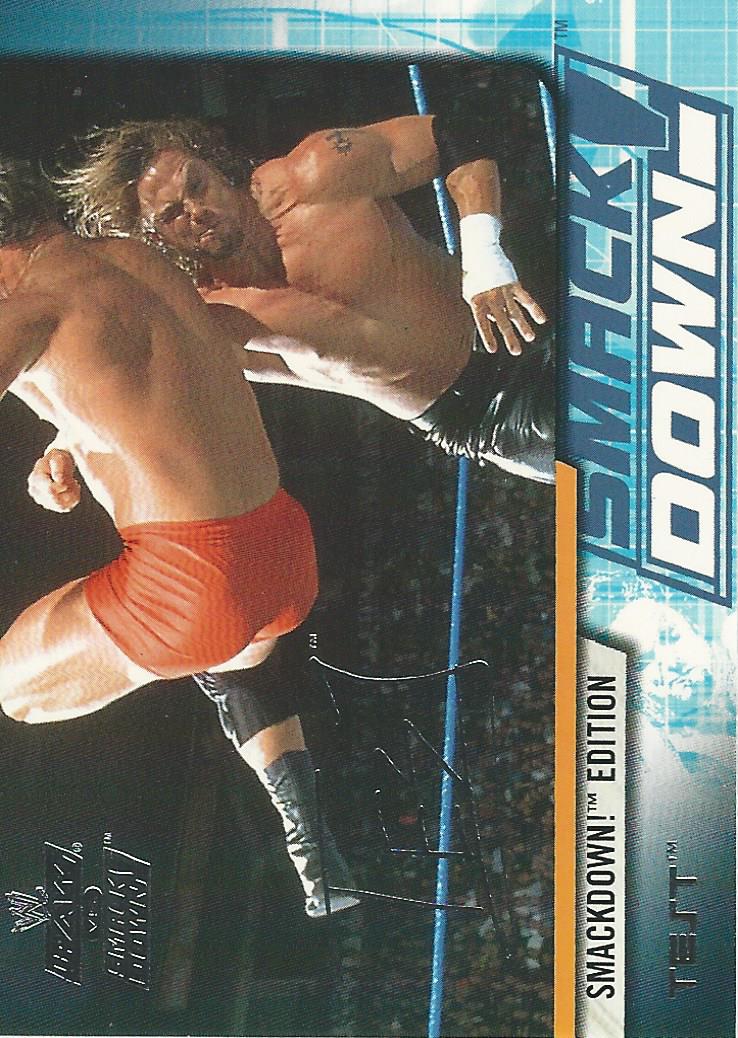WWE Fleer Raw vs Smackdown Trading Card 2002 Test No.48