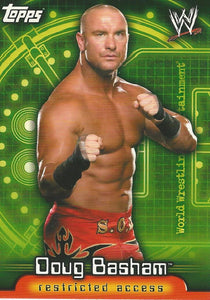 WWE Topps Insider 2006 Trading Card Doug Basham No.48