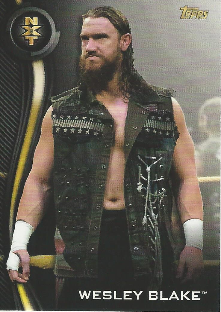 WWE Topps NXT 2019 Trading Cards Wesley Blake No.48
